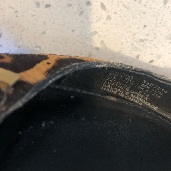 Calvin Klein Women's Leopard Print Flats - Picture 5 of 5